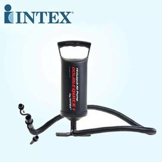 原裝INTEX 68612 高效手動雙效充氣泵手拉式打氣筒打氣泵遊泳圈充氣筒