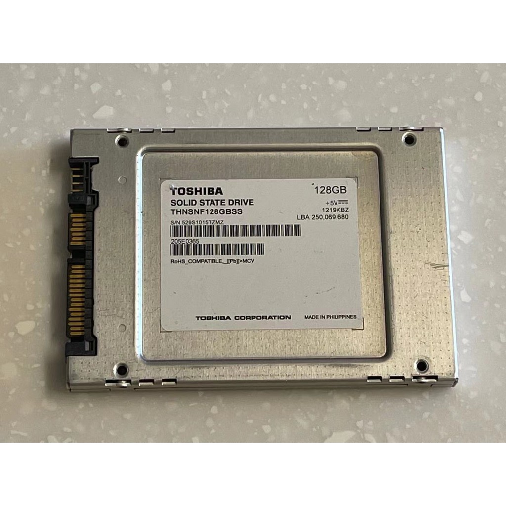 【Toshiba 東芝】128G 2.5吋 SSD 固態硬碟