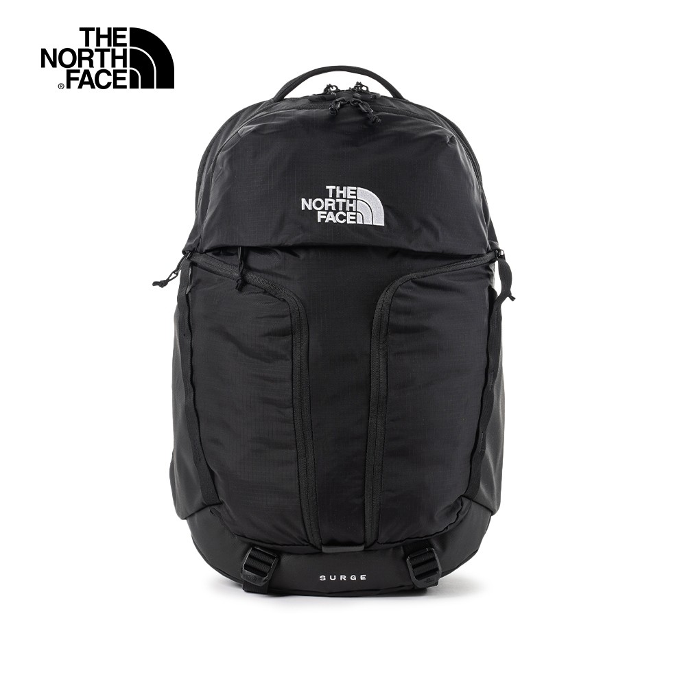 The North Face SURGE 男女 舒適減壓休閒後背包 黑 NF0A52SGKX7