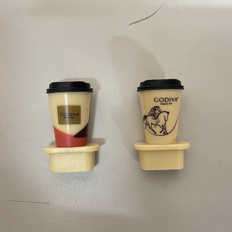 GODIVA 咖啡杯造型杯口塞