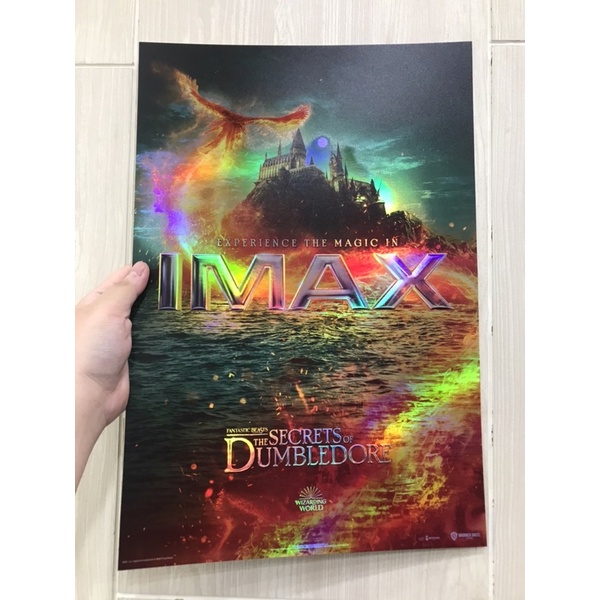怪獸與鄧不利多的秘密 海報 A3 IMAX美麗華 電影海報