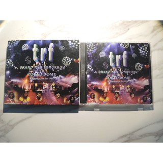 二手VCD TRF BRAND NEW TOMORROW in TOKYO DOME (有外盒 回函卡 中文歌詞 寫真)