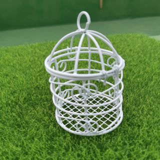❤現貨❤⭐新品上市⭐療癒語過天晴🌞【優質白色迷你鳥籠】多肉植物/辦公桌小物/DIY材料/迷你空氣鳳梨