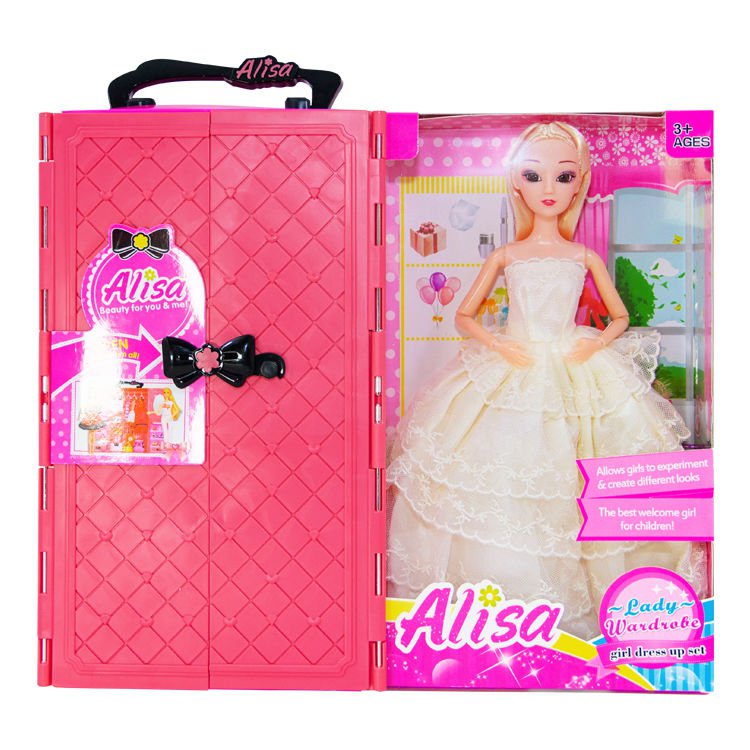 洋芭比娃娃套裝大禮盒公主女孩兒童玩具衣服裙子夢幻衣櫥生日禮物