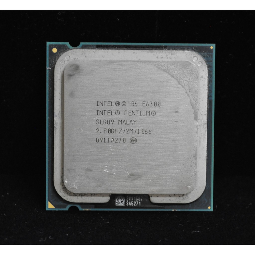 Pentium E6300 雙核心 正式版 (775 2.8G) E5700 E5800 E6500 E6600 參考