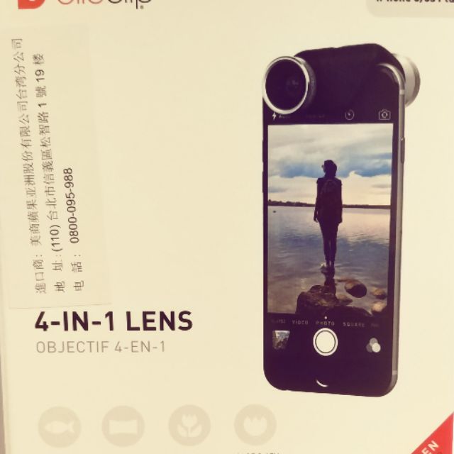 olloclip 超廣角鏡頭 適用iPhone 6 / 6S 6SPLUS, 魚眼 視角 手機鏡頭 近全新