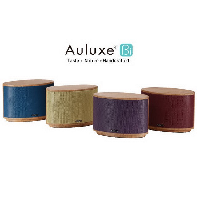Auluxe 韻之語 Aurora Wood 實木觸控的無線藍牙桌上型音響 簡約風格 櫻桃木4色 全新品公司貨