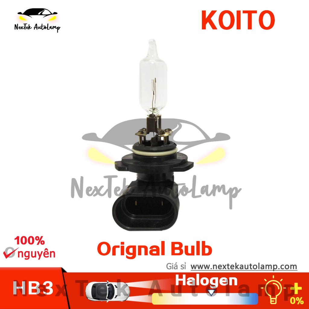 Koito 9005 HB3 12V 60W 65W 0473 支持鹵素大燈日本優質燈泡(1個燈泡)