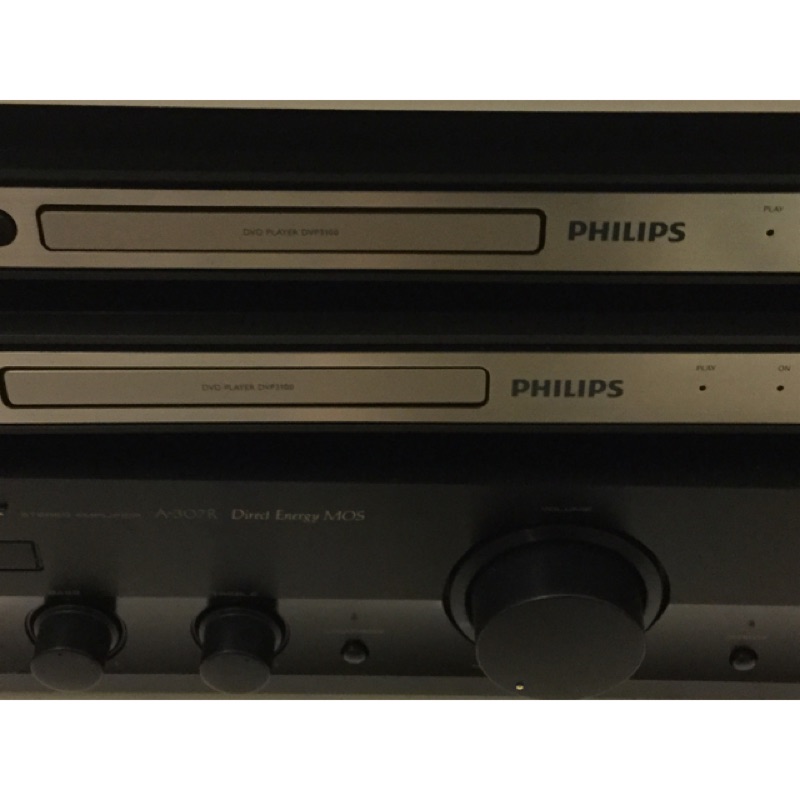 PHILIPS 飛利浦 讀碟王 DVD 播放機 DVP3100 / DVP-3100