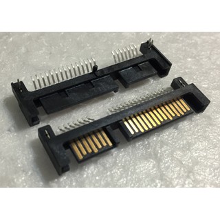 【IF】SATA 22pin connector 公 連接器 硬碟 接頭,90度,反向,SMD,reverse