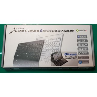 i-rocks BT-6460 iPad 平板電腦專用藍芽鍵盤-黑色