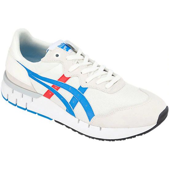 麻緹子 日本 Onitsuka Tiger REBILAC RUNNER 白/紅/藍 慢跑鞋 休閒 厚底 出清價 男/女