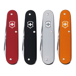 VICTORINOX 瑞士維氏 Alox 8用瑞士刀附刀套 紅/黑/銀/橘 (送番茄刀)