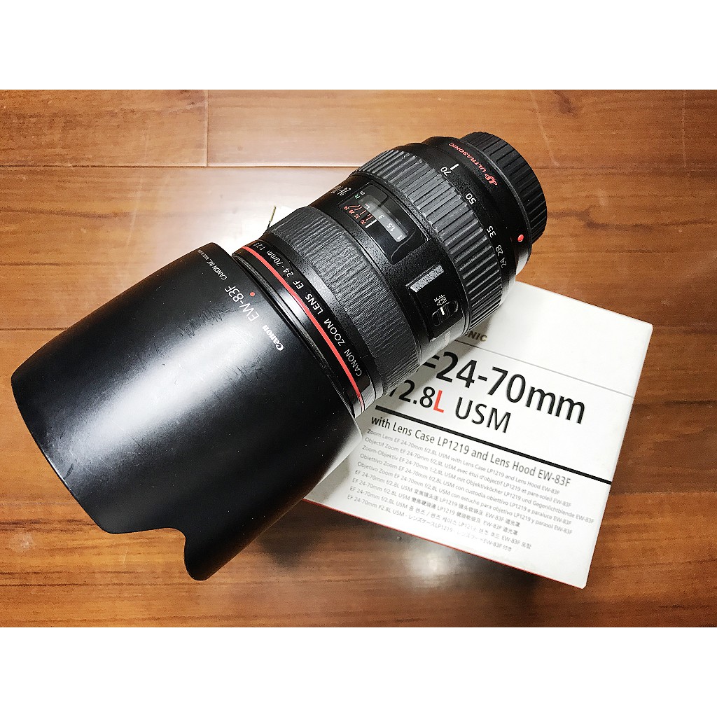 Canon EF 24-70mm F2.8 L USM 中古二手 恆定光圈 標準變焦鏡皇 彩虹公司貨