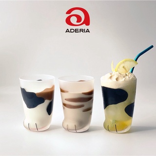 【ADERIA】Coconeco 日本津輕玻璃 可愛貓腳杯 300mL 300cc 飲料杯 玻璃杯 可愛貓咪杯