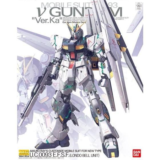 BANDAI 萬代 鋼彈UC MG 1/100 RX-93 Nu鋼彈 Ver.Ka 牛鋼