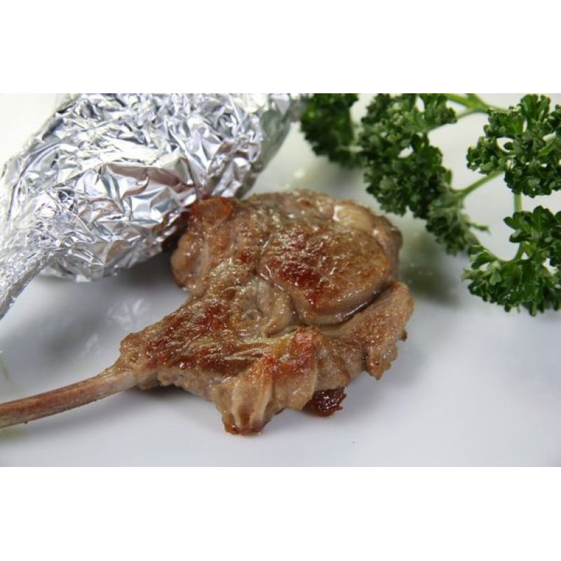 【年菜食材】紐西蘭法式小羔羊肩排(8支)/約658g±5%~頂級的羊肉肉質不需太多調味