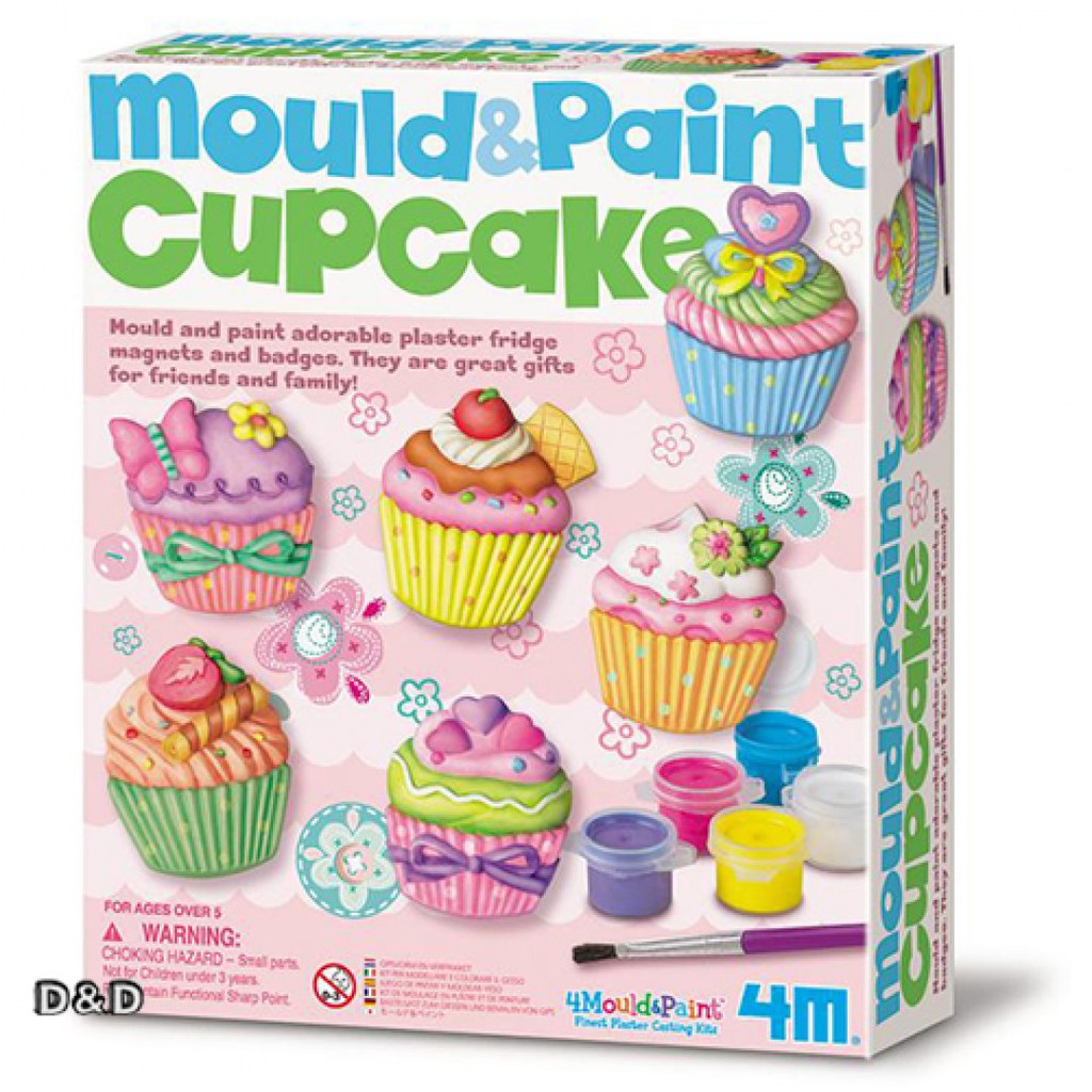 4M 美勞創作 杯子蛋糕 (磁鐵系列)