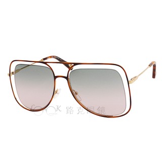 【LOOK路克眼鏡】Chloé 太陽眼鏡 簍空造型 琥珀金屬框 CE130S 240