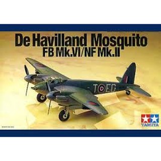 (大鳥叔叔模型)TAMIYA田宮 60747 1/72 英國蚊式轟炸機 FB MK VI/NF MK II