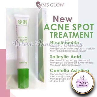 Ms Glow Acne Spot Cream Salep Jerawat MSGLOW 💯% Ori ASLI