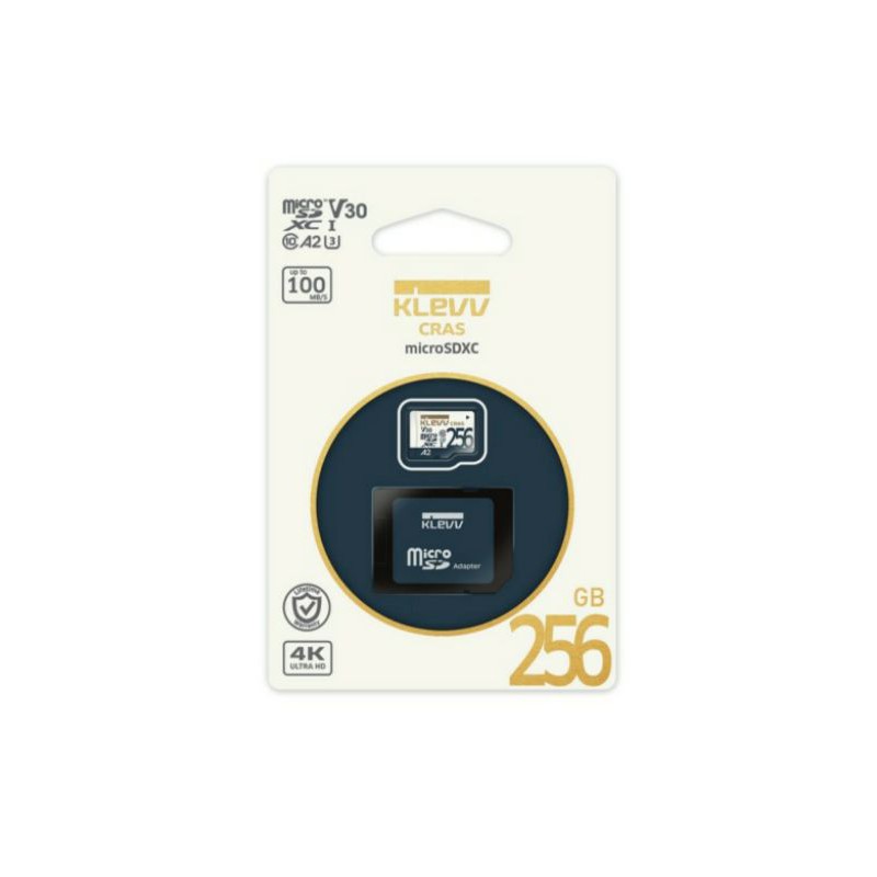 (KLEVV 科賦) microSD A2 256GB 記憶卡(附轉卡)