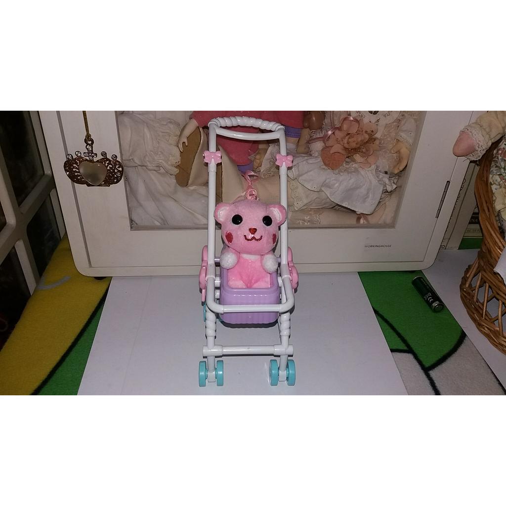 二手 小娃娃 玩具嬰兒推車 (芭比小嬰兒 / 莉卡嬰兒 可用)