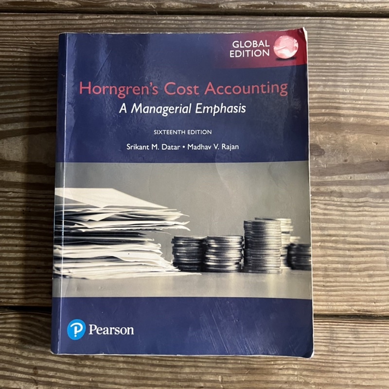 📖 Horngren's Cost Accounting: A Managerial Emphasis 成管會 二手