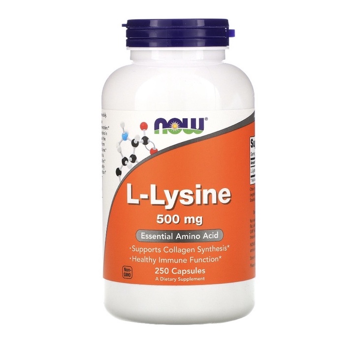 （現貨+預購）【美國原裝】Now Foods  L-Lysine 500mg 寵物保健 離胺酸 離氨酸 賴胺酸 賴氨酸