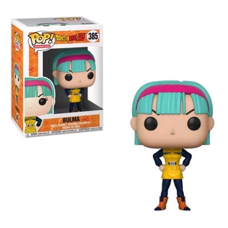 (卡司旗艦）FUNKO POP 385 七龍珠Z 布瑪 Bulma 公仔 景品 動畫 代理版 YW