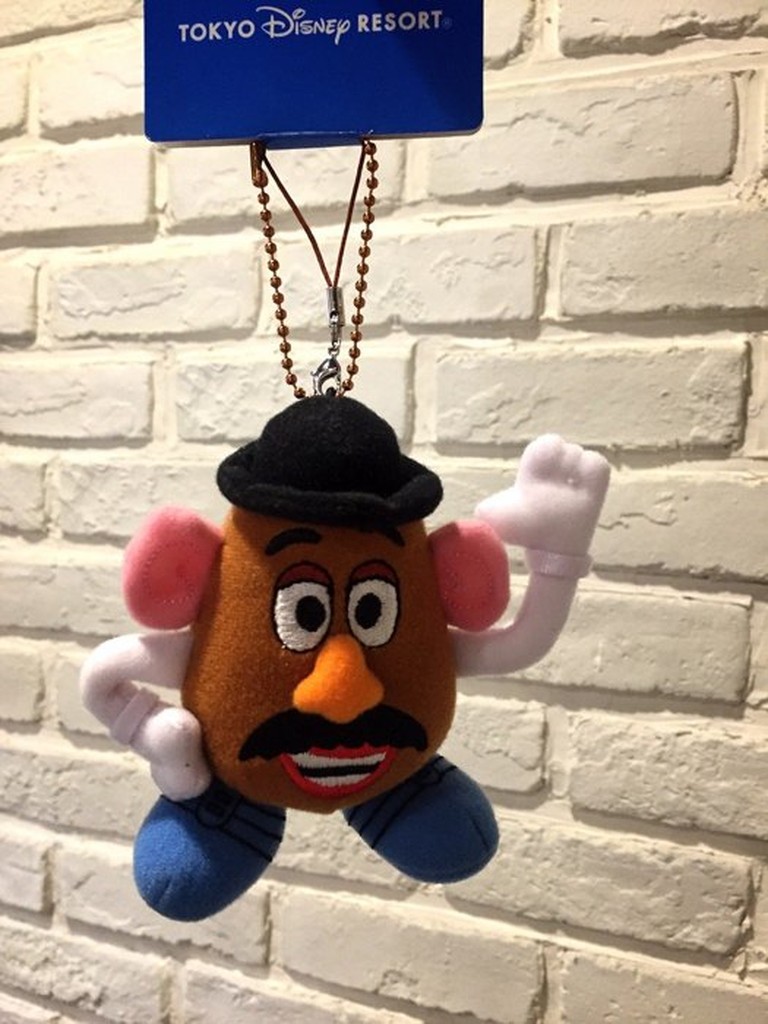 【紐約范特西】現貨 東京 迪士尼 原廠正品 DISNEY Mr. Potato Head 蛋頭先生 吊飾 玩偶 約10c