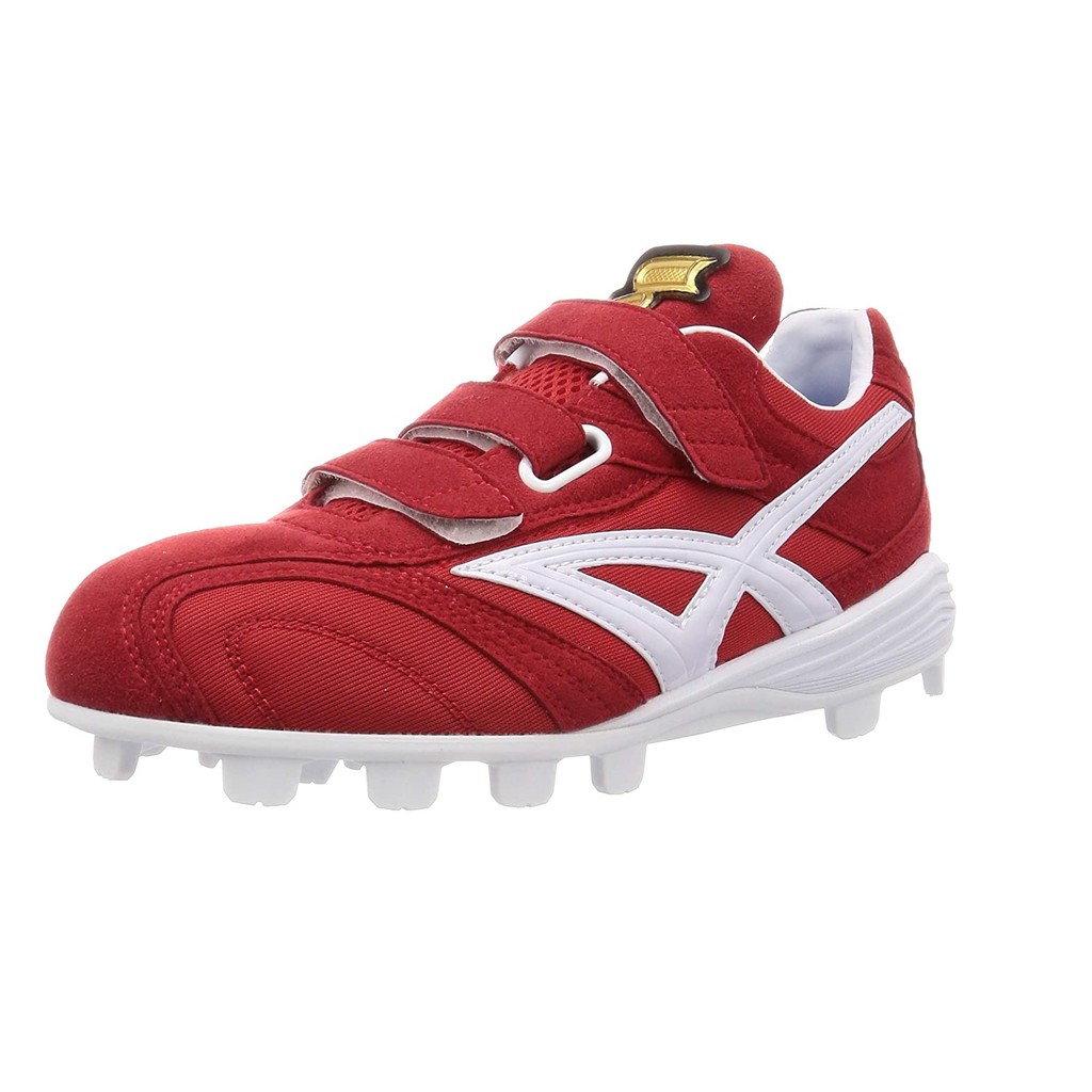 SSK PROEDGE 一級 菊池款 膠釘壘球鞋 紅色 麂皮+網布 25.0cm、29.0cm 型號ESF4007