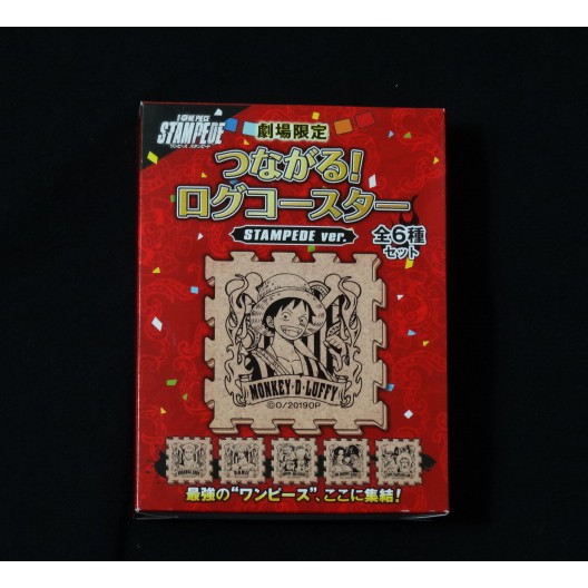 《現貨》ONE PIECE 海賊王 航海王 劇場版 STAMPEDE 軟木杯墊 拼圖杯墊