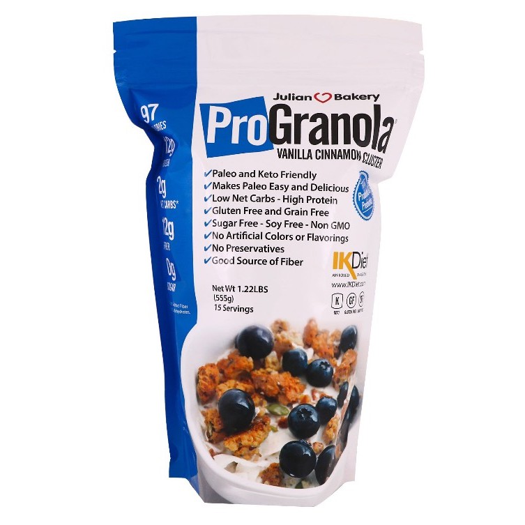 Julian Bakery  Pro Granola 香草肉桂 555克 穀物