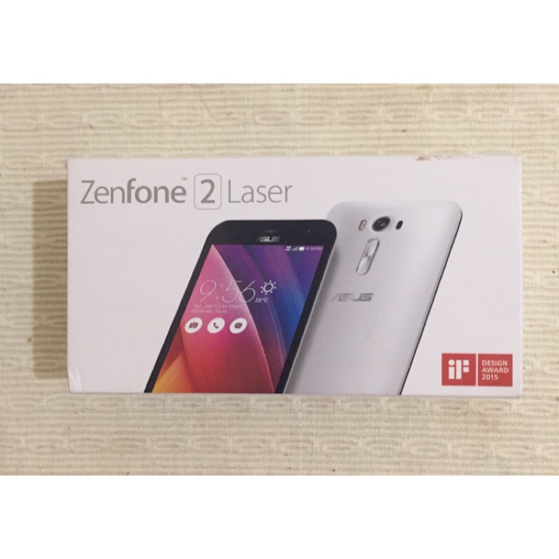 Asus zenfone 2 laser二手手機 附電池 耳機塞 原廠盒子 手機殼