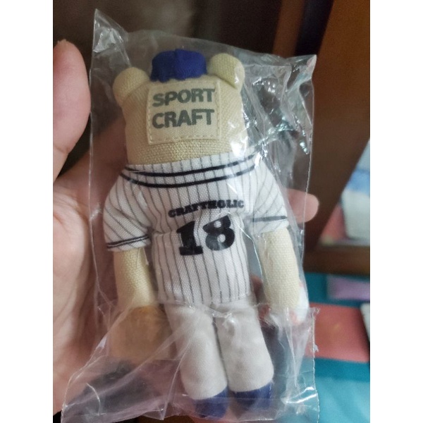 現貨 奧運 運動選手 宇宙人 sports craftholic 棒球小熊聖誕交換禮物