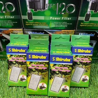［水族最便宜］臺灣製銀箭 PF-120型 外掛過濾器 專用替換活性碳板 2入/盒