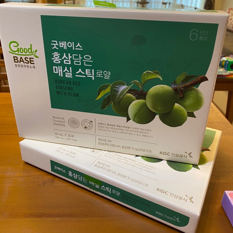 韓國正官庄紅蔘青莓飲
