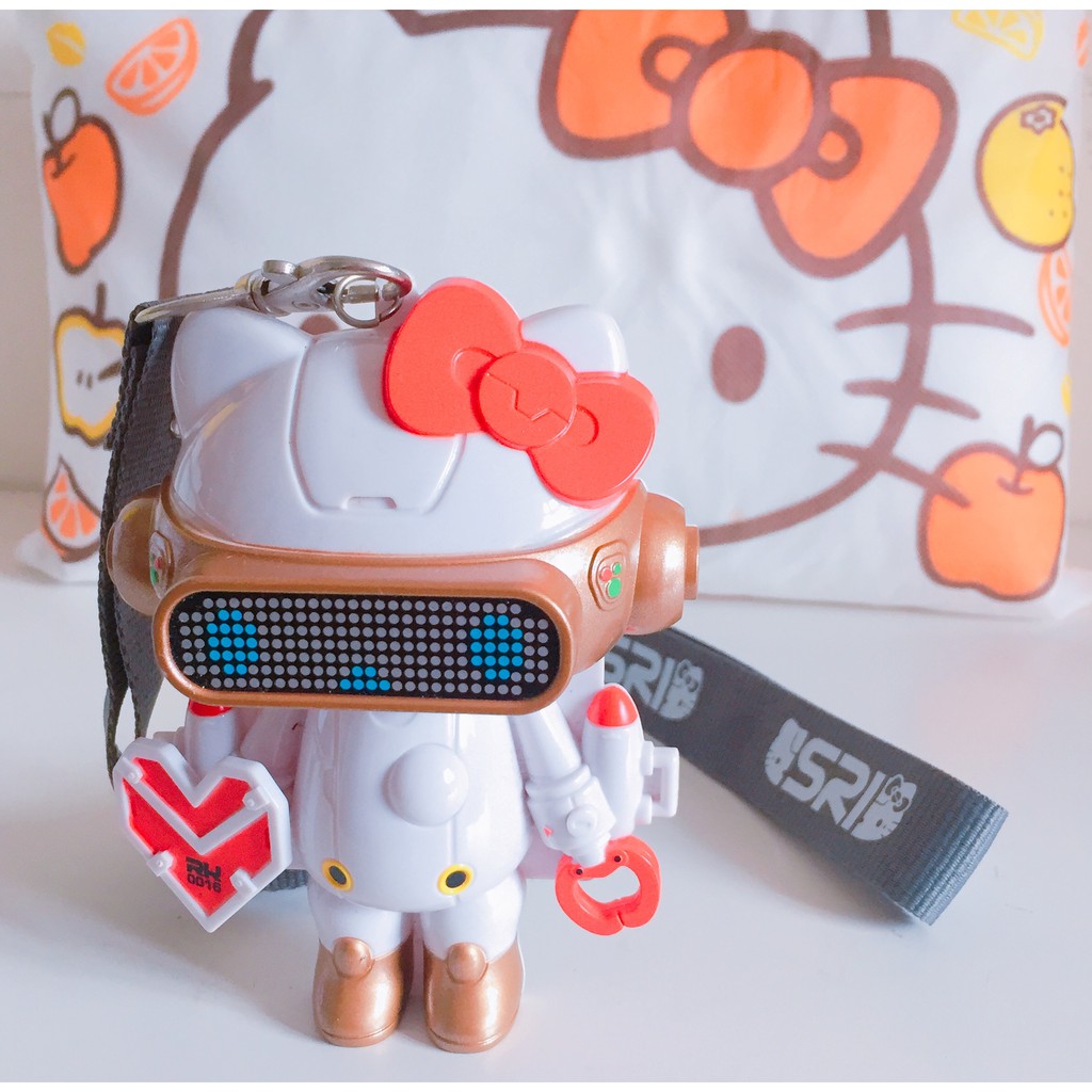 【卡樂猴小舖】【 Sanrio Robot Hello Kitty】 限量 立體造型證件套/卡套/識別證套 未來樂園特展