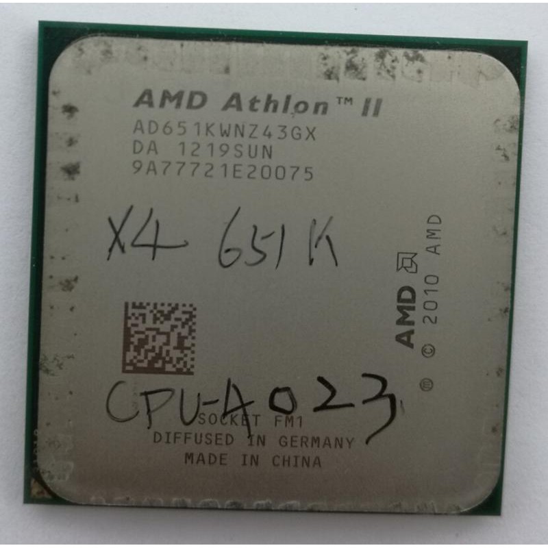 【冠丞3C】AMD Athlon II X4 651K FM1腳位 CPU 處理器 CPU-A023
