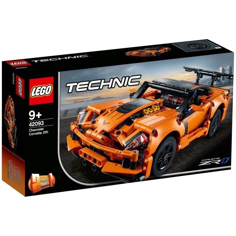 LEGO 樂高 42093【樂高丸】TECHNIC 科技系列 雪佛蘭Corvette ZR1