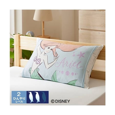 現貨❤️【日本帶回】特價🉐️ 迪士尼 小美人魚 小熊維尼 維尼 涼感 枕頭套 枕套 禮物