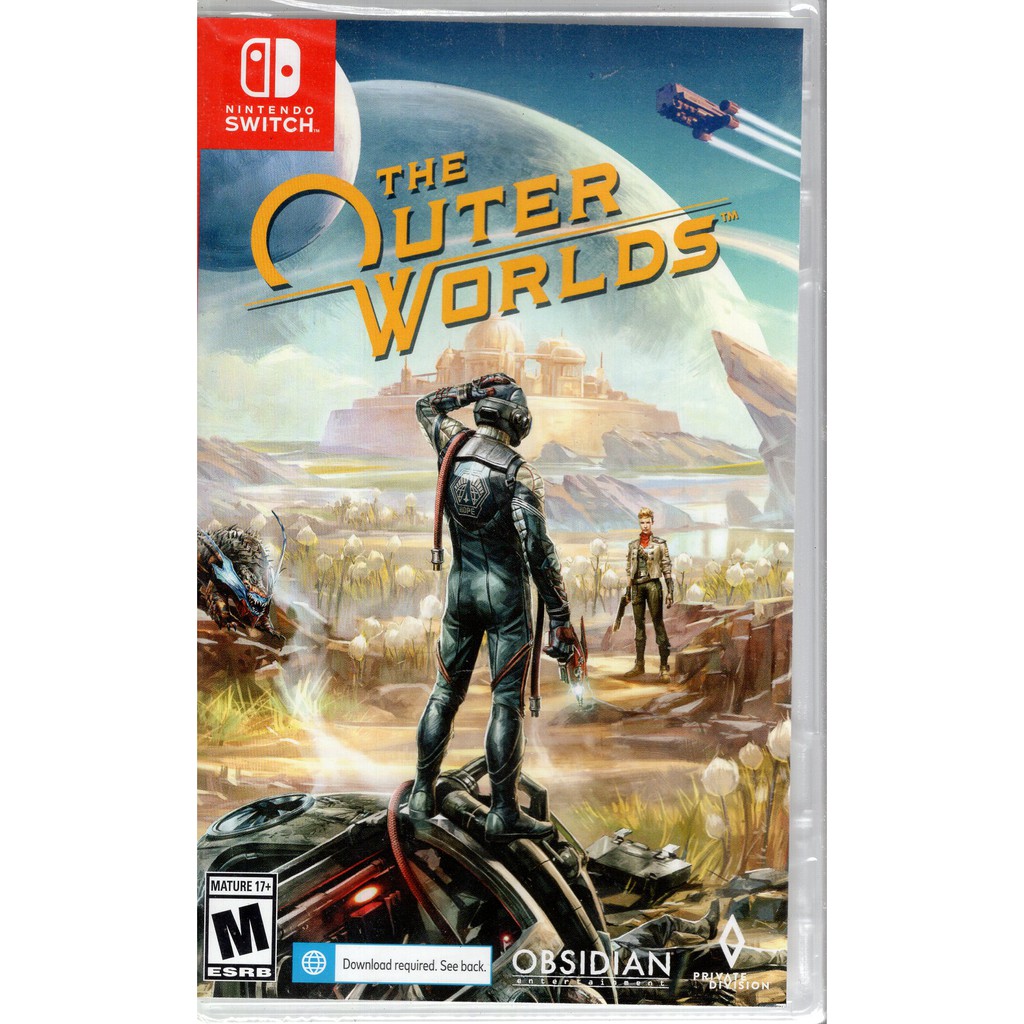 Switch遊戲ns 天外世界the Outer Worlds 簡中文版 魔力電玩 蝦皮購物