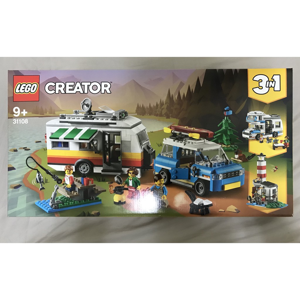 LEGO 31108 Creator系列 家庭式露營車