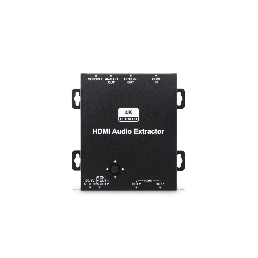 臺灣研發製造 4K60Hz 1進2出HDMI分配器(搭載聲音分離及升降頻功能)