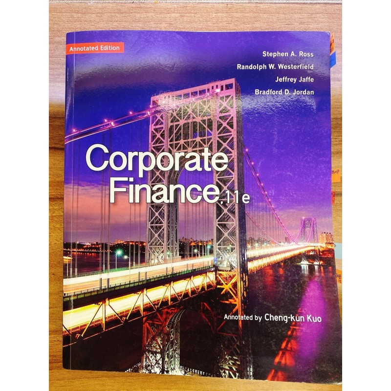 財務管理 Corporate Finance 11e.