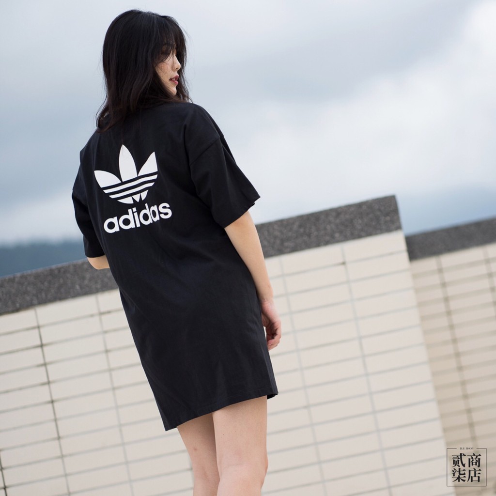 貳柒商店) adidas Originals Trefoil Dress 女款黑色三葉草洋裝DV2607 | 蝦皮購物