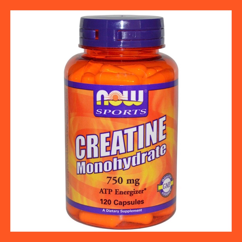 (now foods能量 純肌酸 膠囊大容量超低特價) creatine 120顆 方便攜帶 錠狀 非ON BSN MP