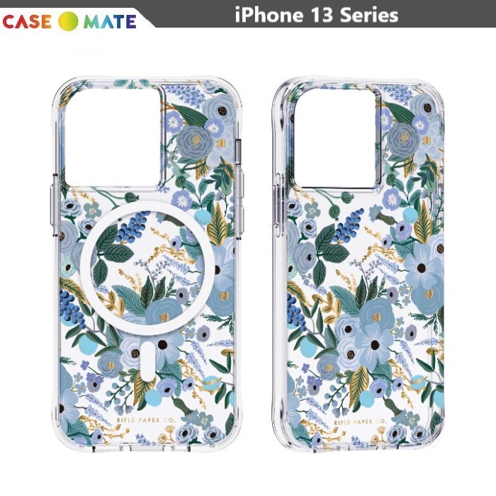 美國Case-Mate iPhone15 14 13 12 Rifle Paper Co.防摔手機保護殼 MagSafe