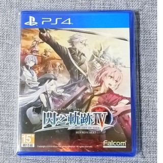 【沛沛電道⚡】PS4 英雄傳說 閃之軌跡4 閃之軌跡 iv 閃之 軌跡 中文版/日文版 遊戲片 光碟